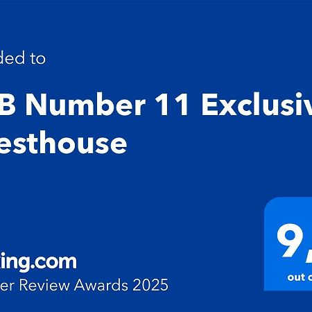 B&B Number 11 Exclusive Guesthouse Bruges Extérieur photo